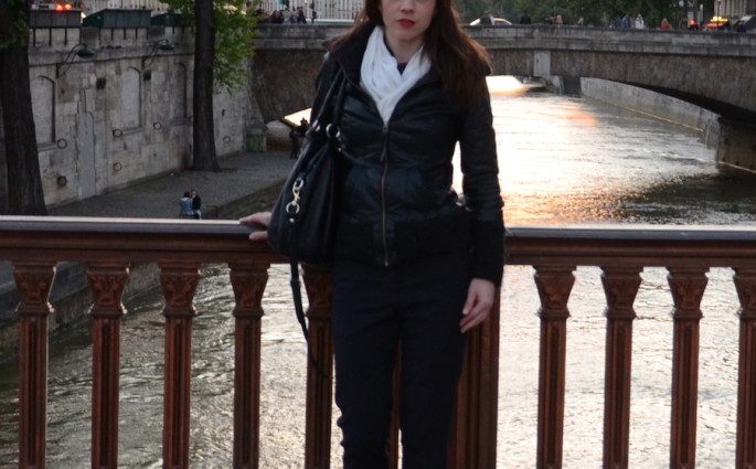 La Seine wearing LK Bennett Pumps - Paris