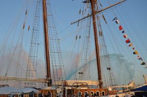 Mysic Sailboat Hudson River