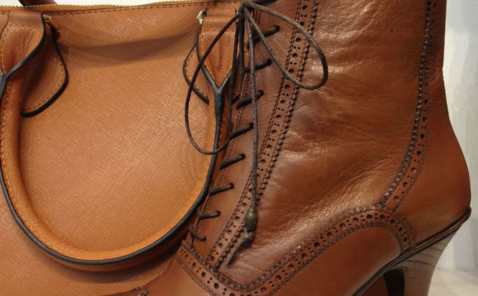 Cognac Bo Botte Boots - Logo